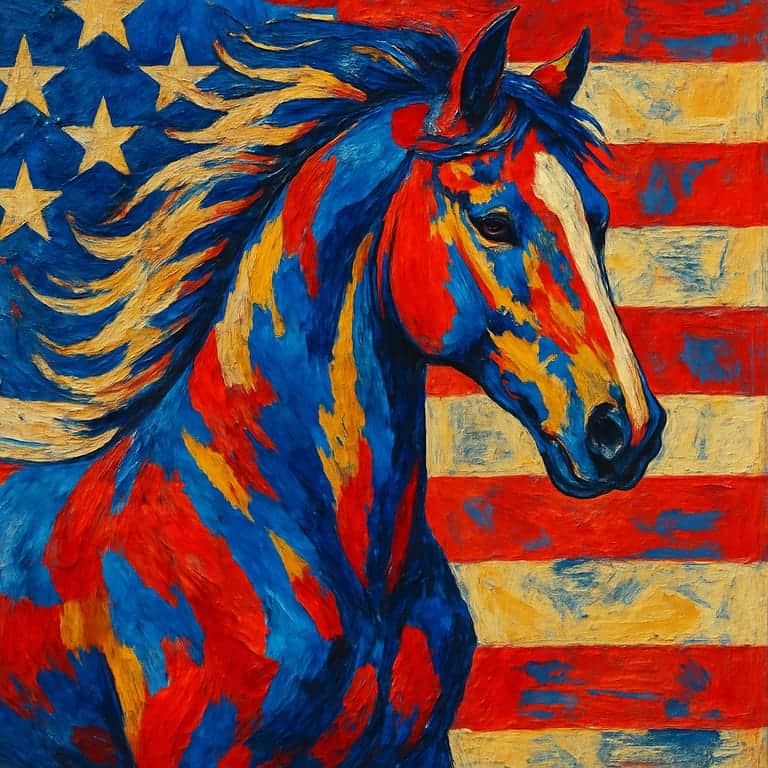 4th of July Pop Art