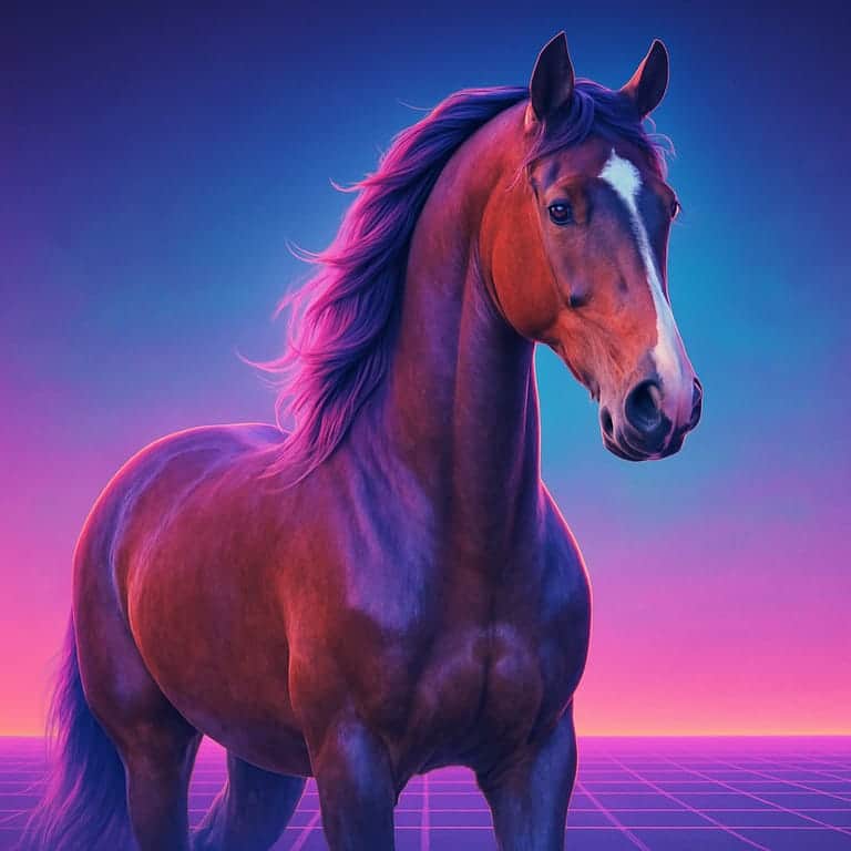 Vaporwave Soft Neon