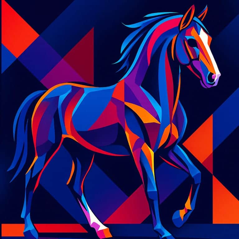 Neon Pop Geometry