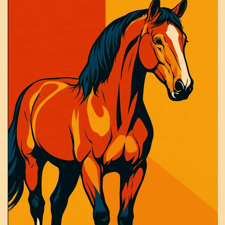 Pop Color Block Poster