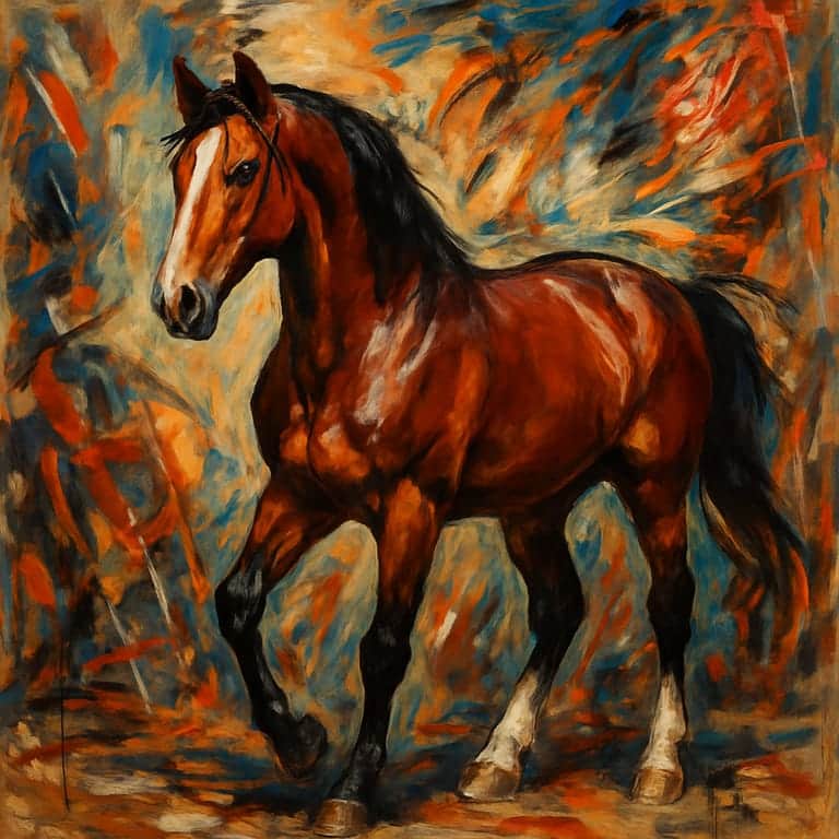 Abstract Expressionism Aura