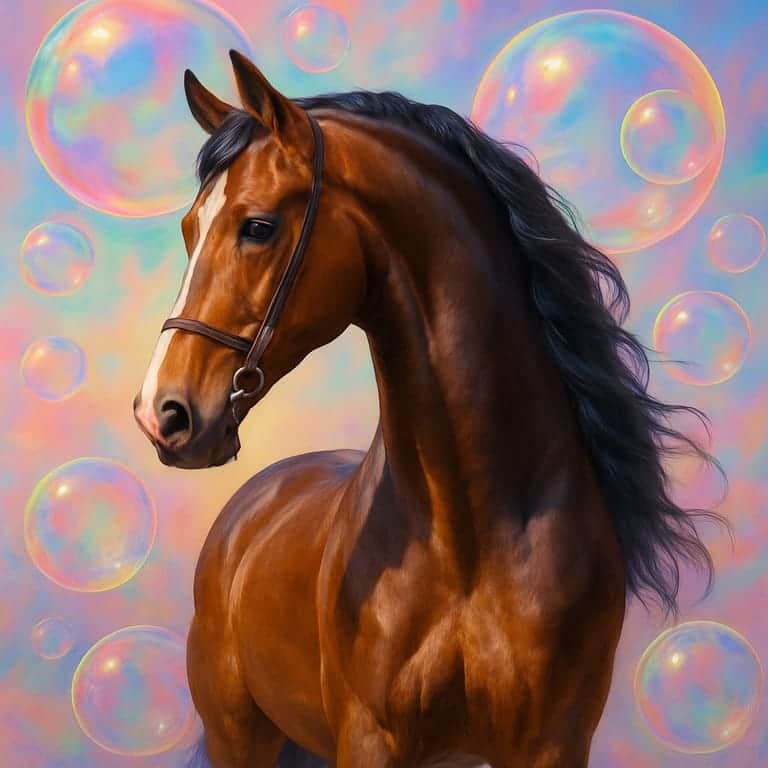 Iridescent Bubble Bloom