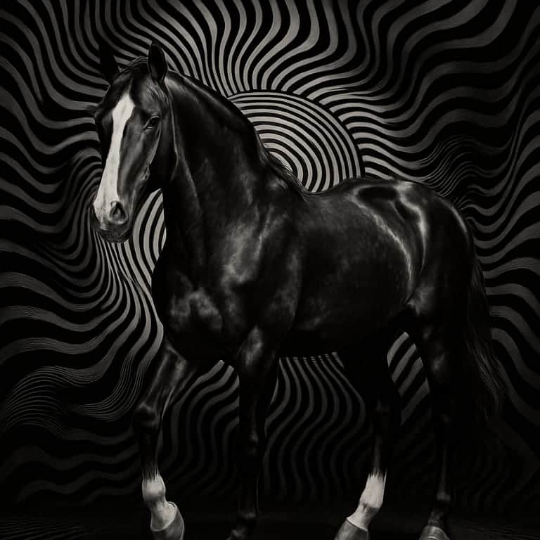 Op Art Optical Halo