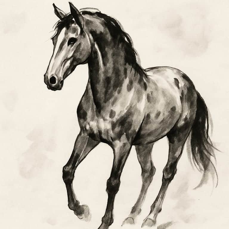 Sumi-e Ink Wash