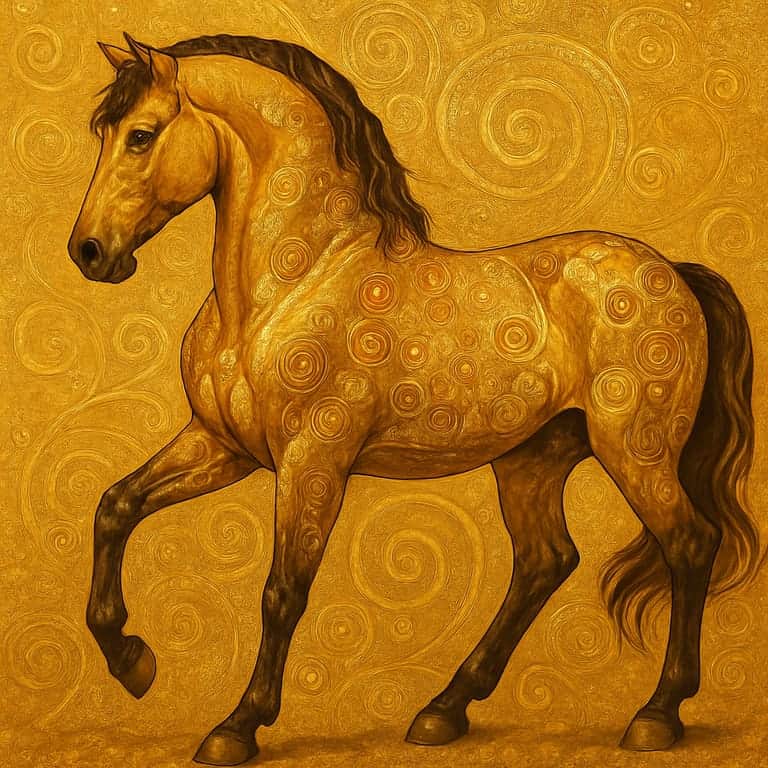 Valentine Gold Ornamental